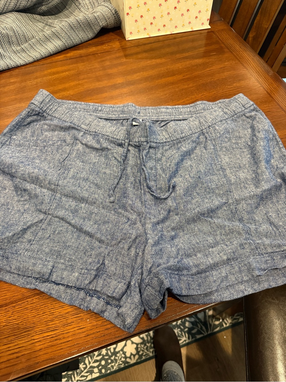 Old Navy women’s Casual Drawstring Shorts - Blue